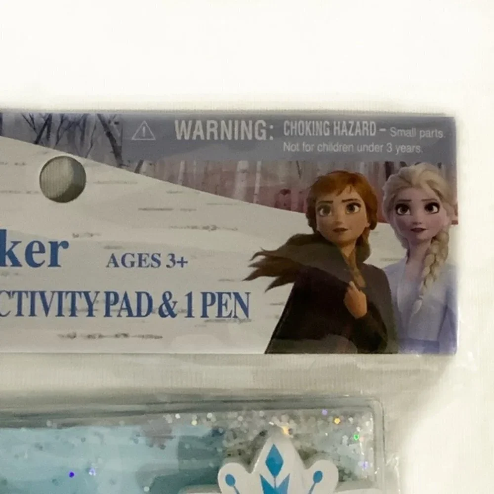 Disney Frozen II Memory Maker Journal Diary Activity Pad Pen Set Elsa Blue NEW